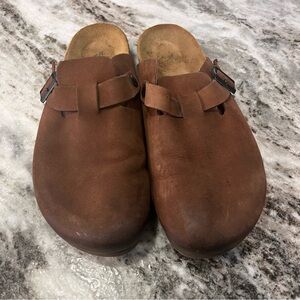 Naot Leather Mules
